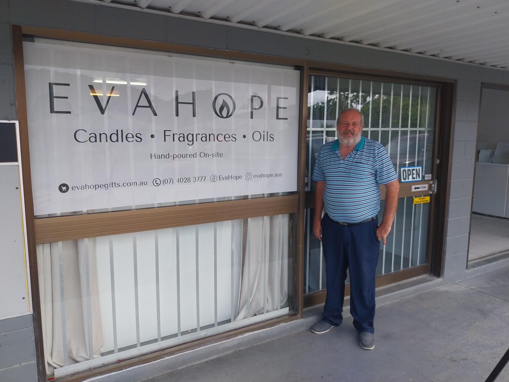 EvaHope Cangles New Shop Signage